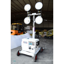 M500 Мобильный светодиодный светильник для тележек аварийного дизельного генератора Light Tower